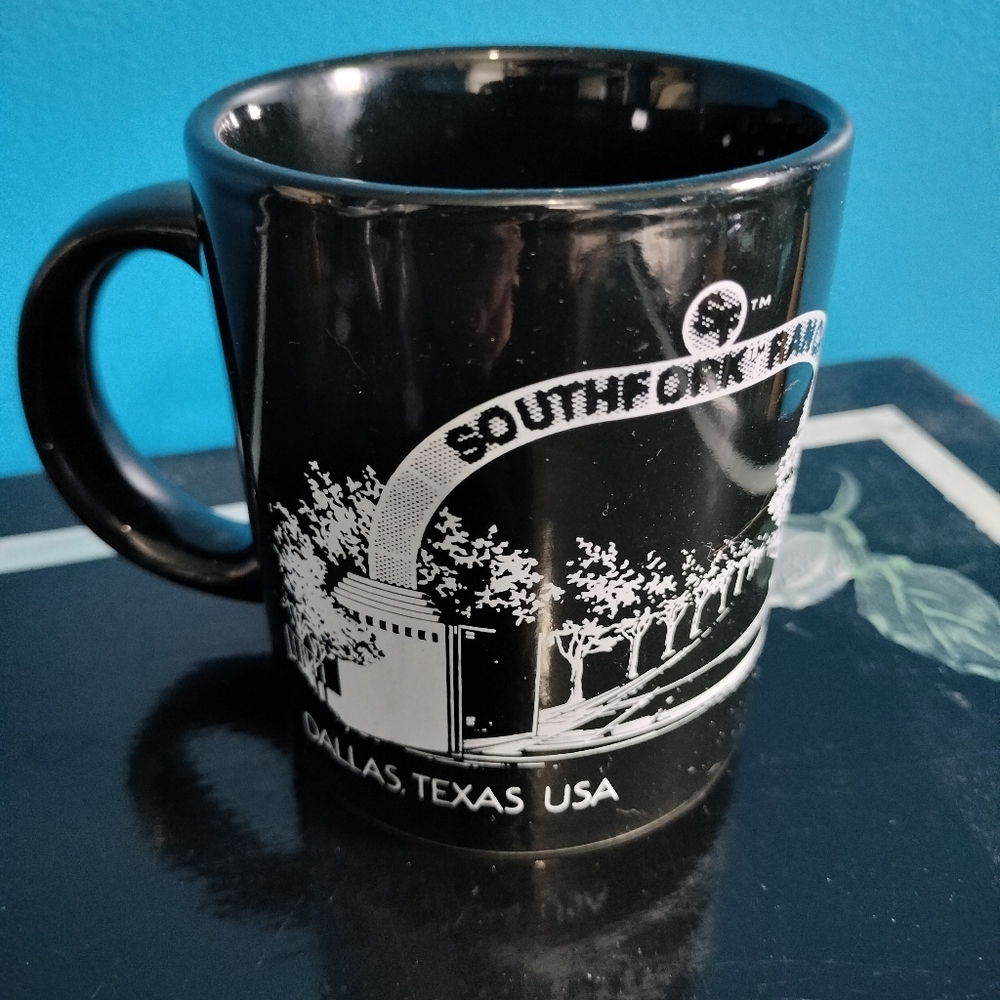 Southfork Dallas TV show coffee mug